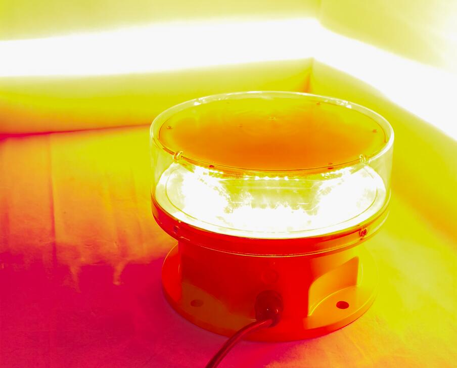 red beacon light