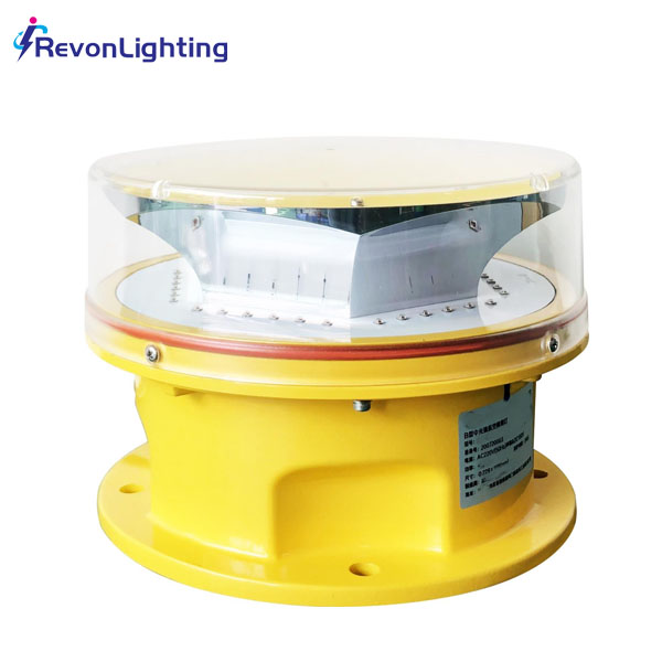 L-864/L-865 Dual Medium Intensity White/Red Obstruction Light,  Chimney/Building/Tower Aircraft Warning Light